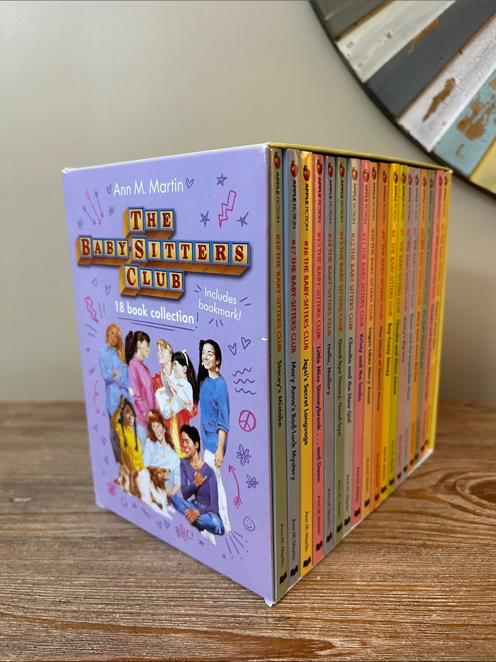 The Baby-Sitters Club Books 1-18 Box Set Ann M. Martin Complete Apple PB 80s